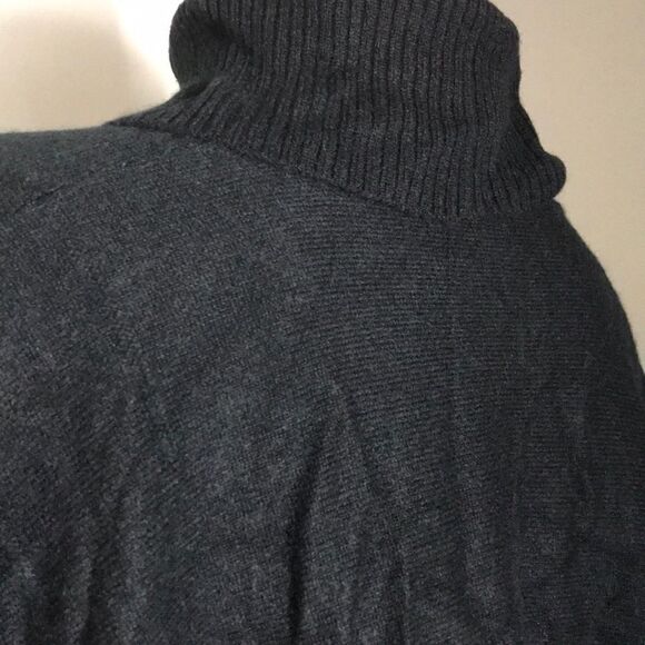 Soft by NAADAM 100% Cashmere Turtleneck Poncho - Picture 5 of 5